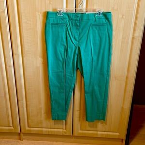 NWT green crop pants